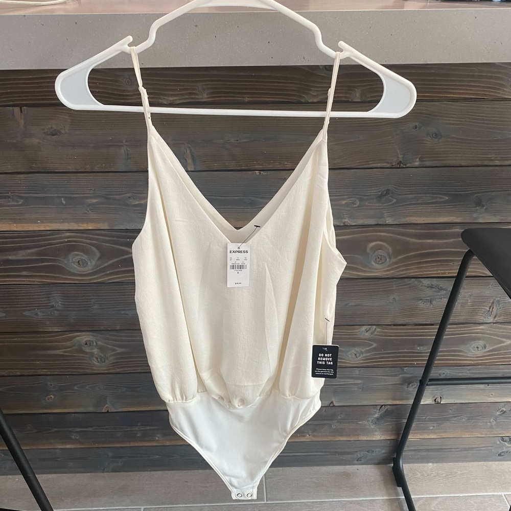 Express Satin cami bodysuit